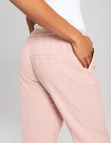 Pantalone za džoging - Me&scaron;avina lana - roze