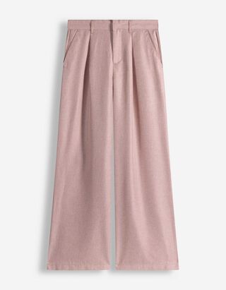 Anzugshose - Wide Fit - pink