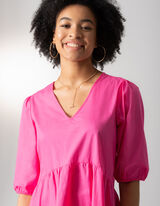 Midi&scaron;aty - V&yacute;strih do V - pink