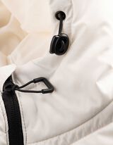 Bodywarmer - Stiknaden - wit