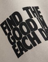 Sweatshirt - Troyer - lichtgrijs