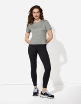 T-Shirt - einfarbig - dunkelgrün