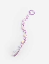 Haargummi - Mehrfarbiges Design - lila