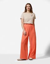 Palazzo - Musselin - Orange