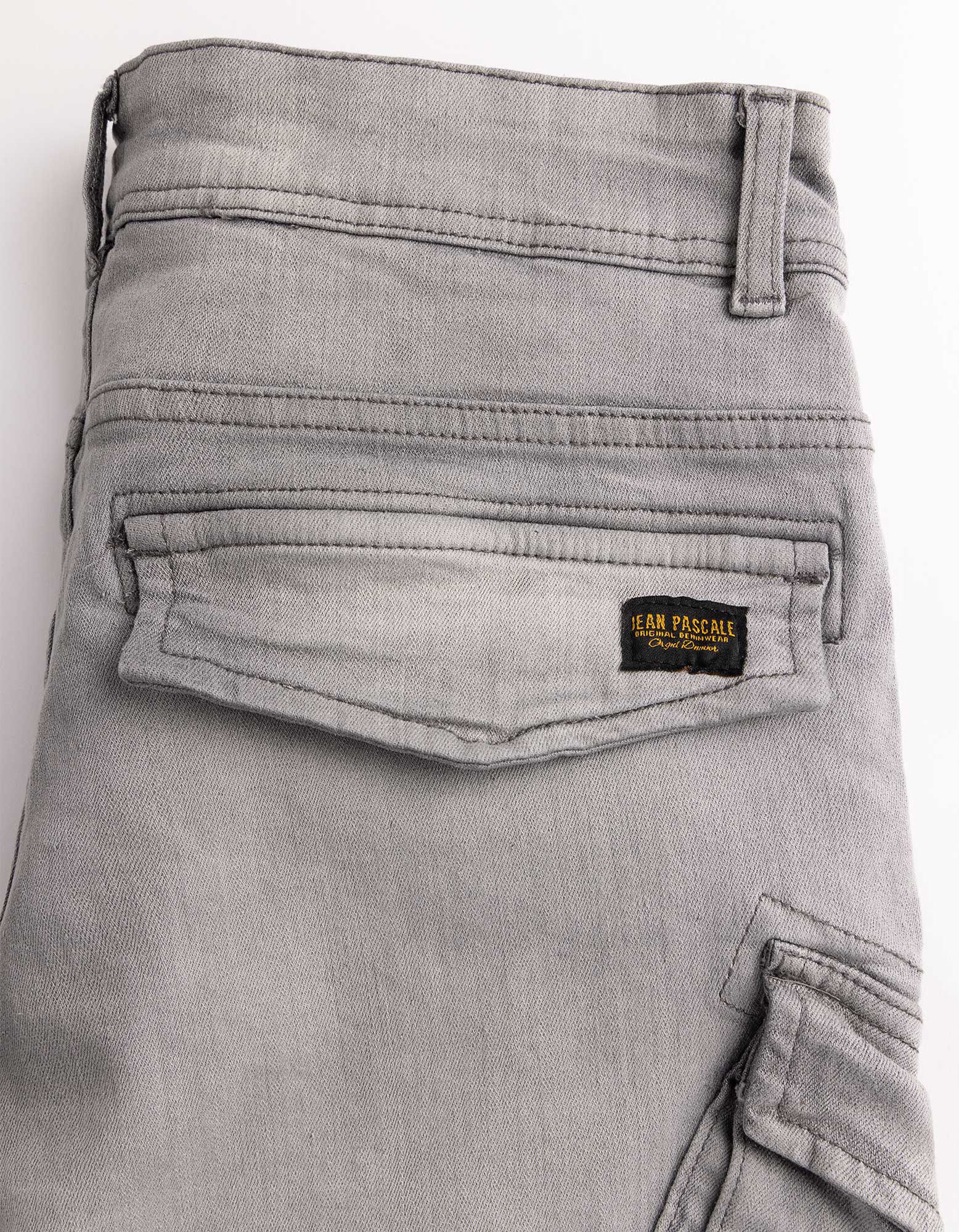 Cargoshorts - Baumwolle - grau