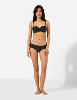 Badehose - einfarbig - schwarz