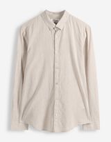 Camicia - Misto lino - beige