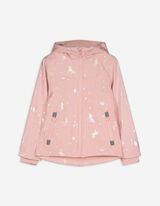kurtka - softshell - rozowy