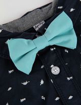 Hemd - Abnehmbare Fliege