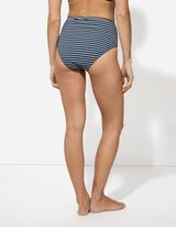 Bikinislip - Gerippt - dunkelblau