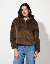 Dzseki - Ejtett vállú - barna