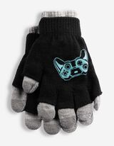 Handschoenen - Print - grijs