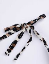 Ilga suknelė - Liūto ra&scaron;tas - baltas