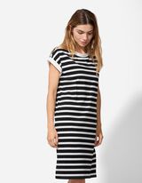 Kleid - gerade geschnitten - schwarz