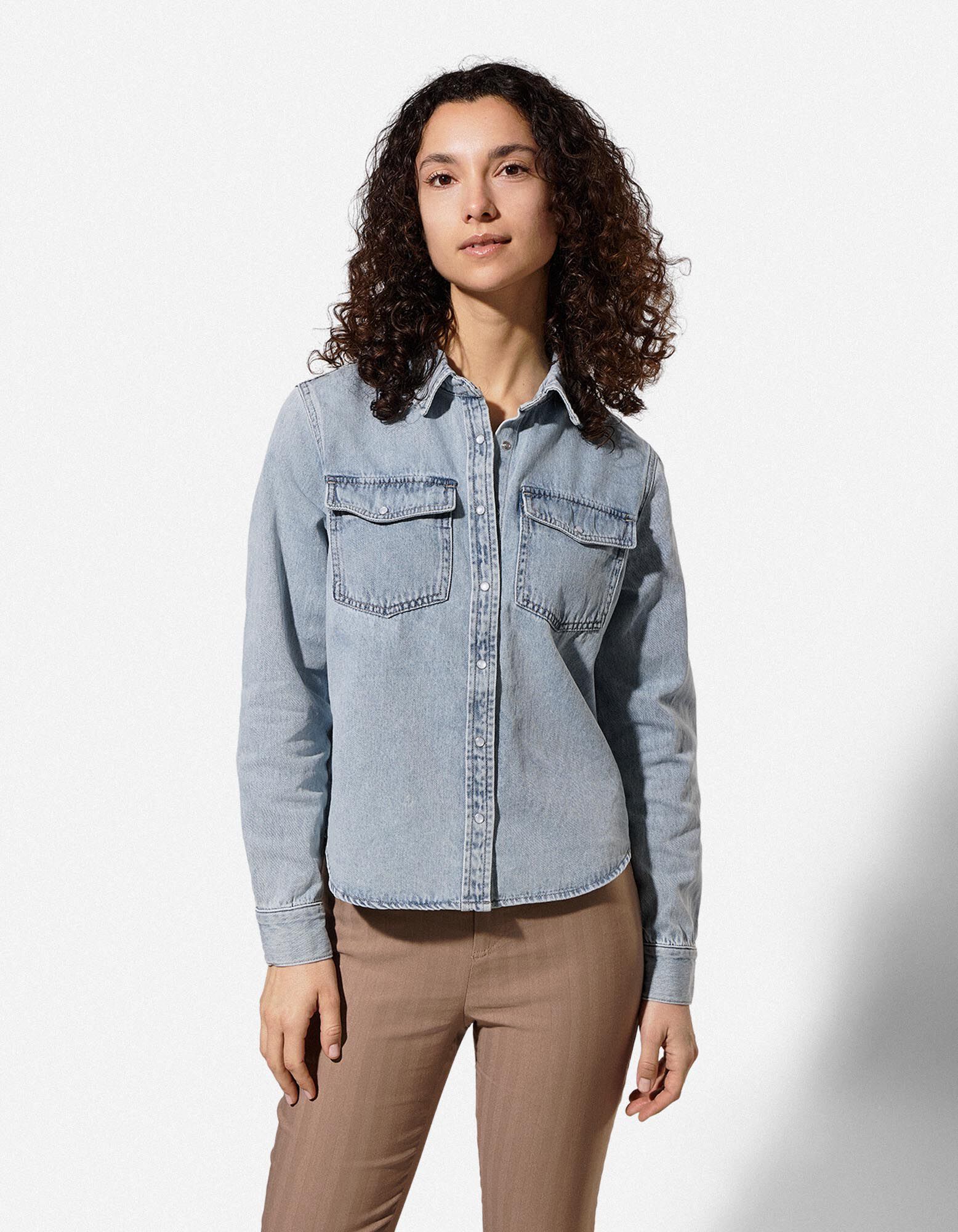 Chemisier - denim bleu moyen - Bleu