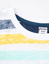 Majica kratkih rukava - Print - bela