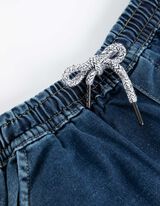 Pantalone za džoging - Termo-efekat - tamno-plava