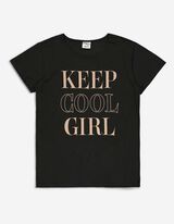 Mädchen T-Shirt - Messageprint