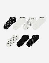 Calze sneakers - Confezione da 7 pezzi