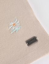 Crop modrček - Vezenine - bez