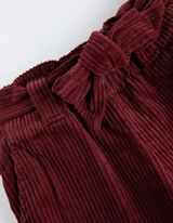 kavbojke - Tajliran pas za zavezovanje - temno rdeca