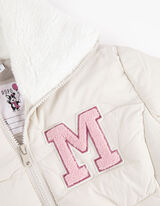 pikowana kurtka - material hydrofobowy - bez