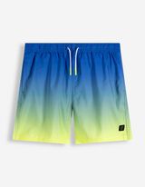 Badehose - einfarbig - gelb