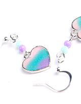 Náušnice - 2 ks v balení - stribrny