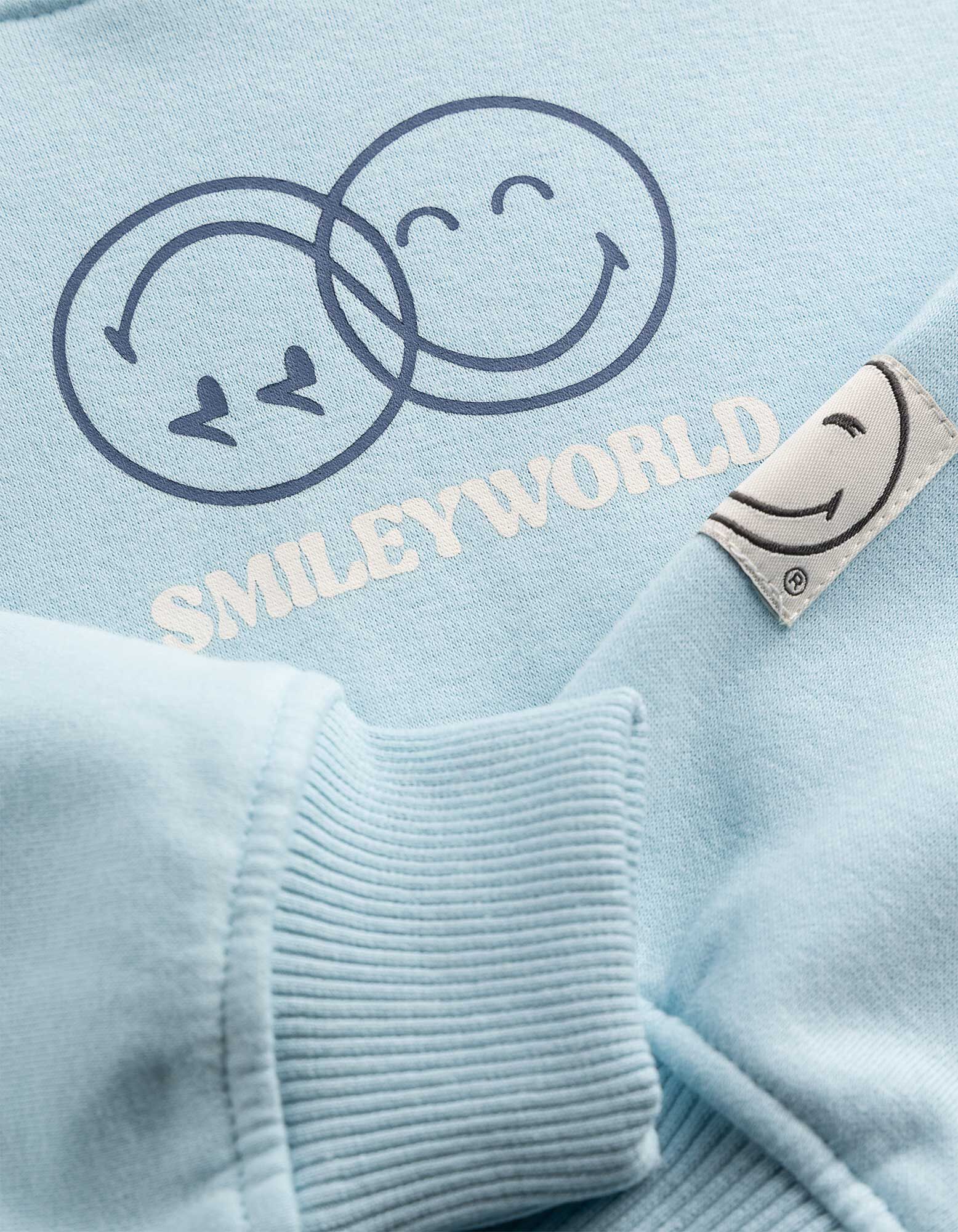 Sweatshirt - SmileyWorld&reg; - Lichtblauw