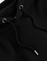 Felpa con cappuccio - Tasca a marsupio - nero