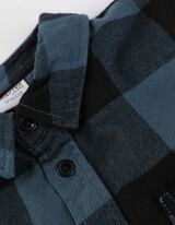 Férfi ing - Mellzsebes - sotetkek