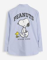 Bluse - Snoopy - hellblau