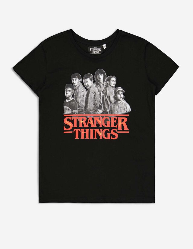 T-shirt - Stranger Things - nero