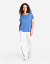 spodnie - dżersej - bialy