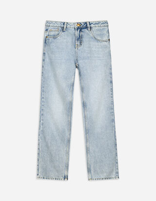 Dž&iacute;nsy - Straight Fit - svetlomodra