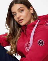 Sweatvest - Print - rood