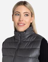 Tepitud vest - &uuml;hev&auml;rviline - tumehall