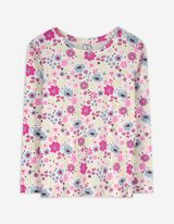 Shirt - Allover-Print - weiß