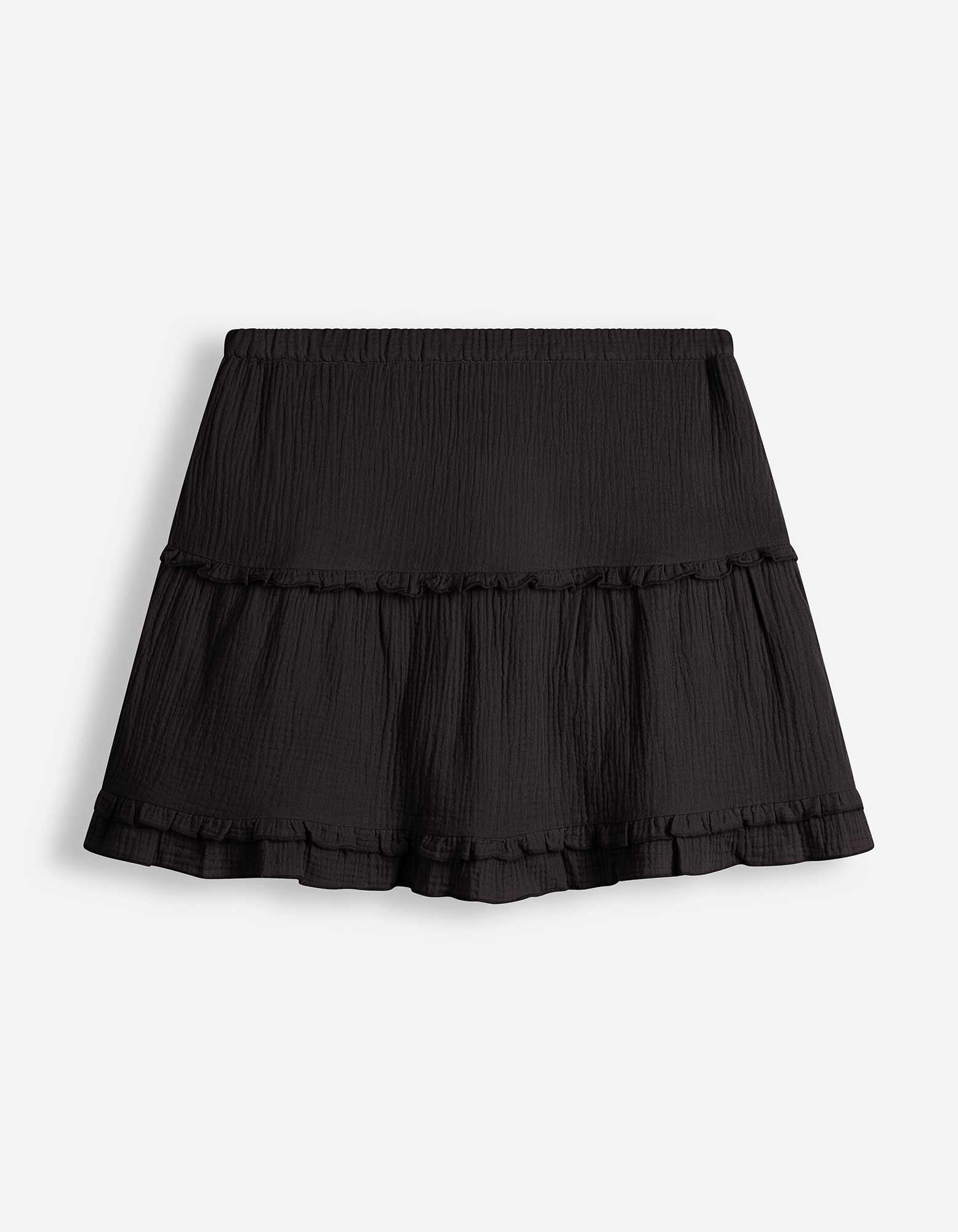 Jupe-short - Unicolore - noir