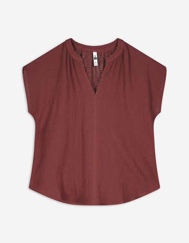 Bluza - tamno-braon