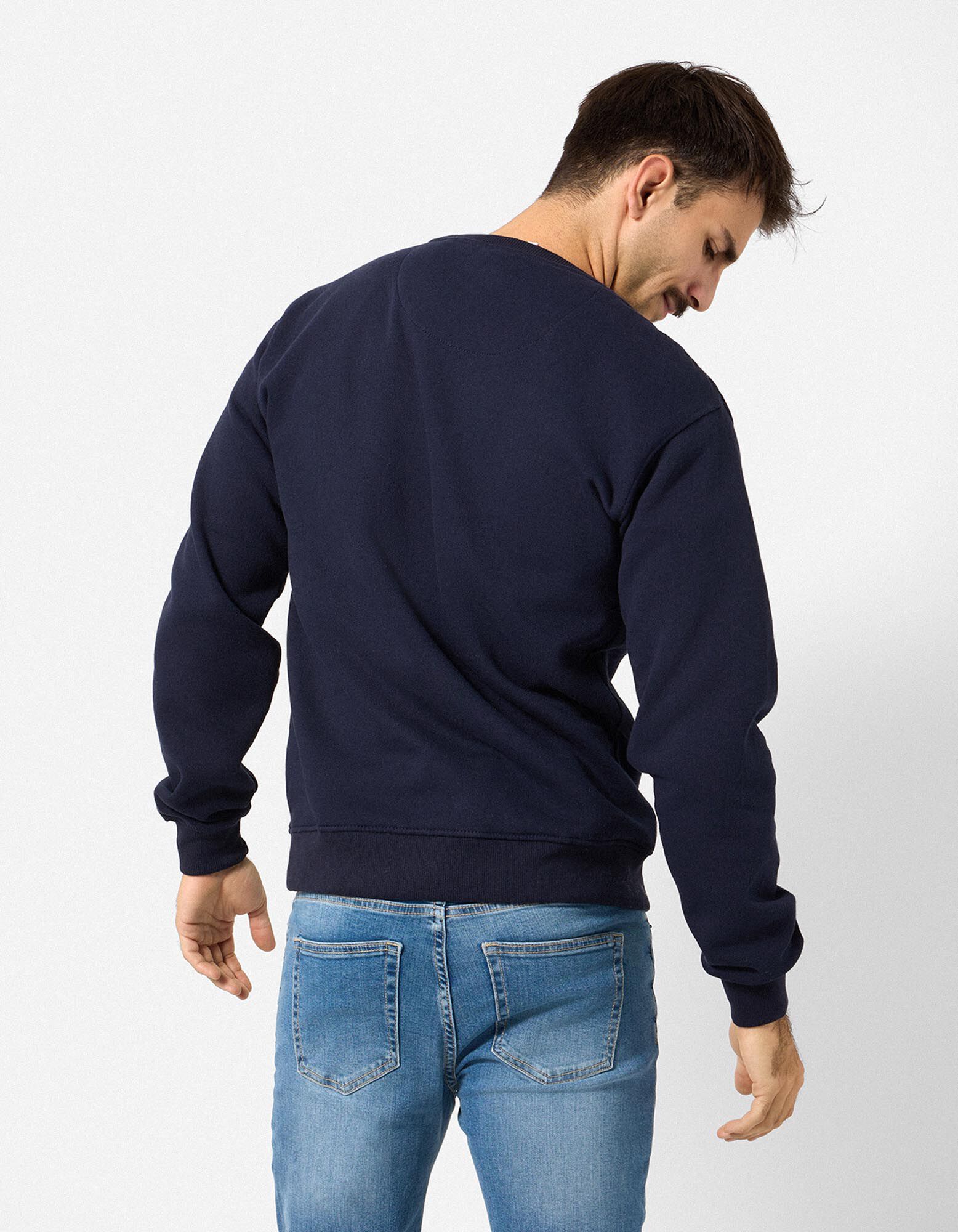 Sweatshirt - Relax Fit - blau