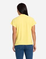 T-s&auml;rk - p&uuml;stine krae - helekollane