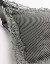 Bustier - B&uuml;gellos - dunkelgr&uuml;n