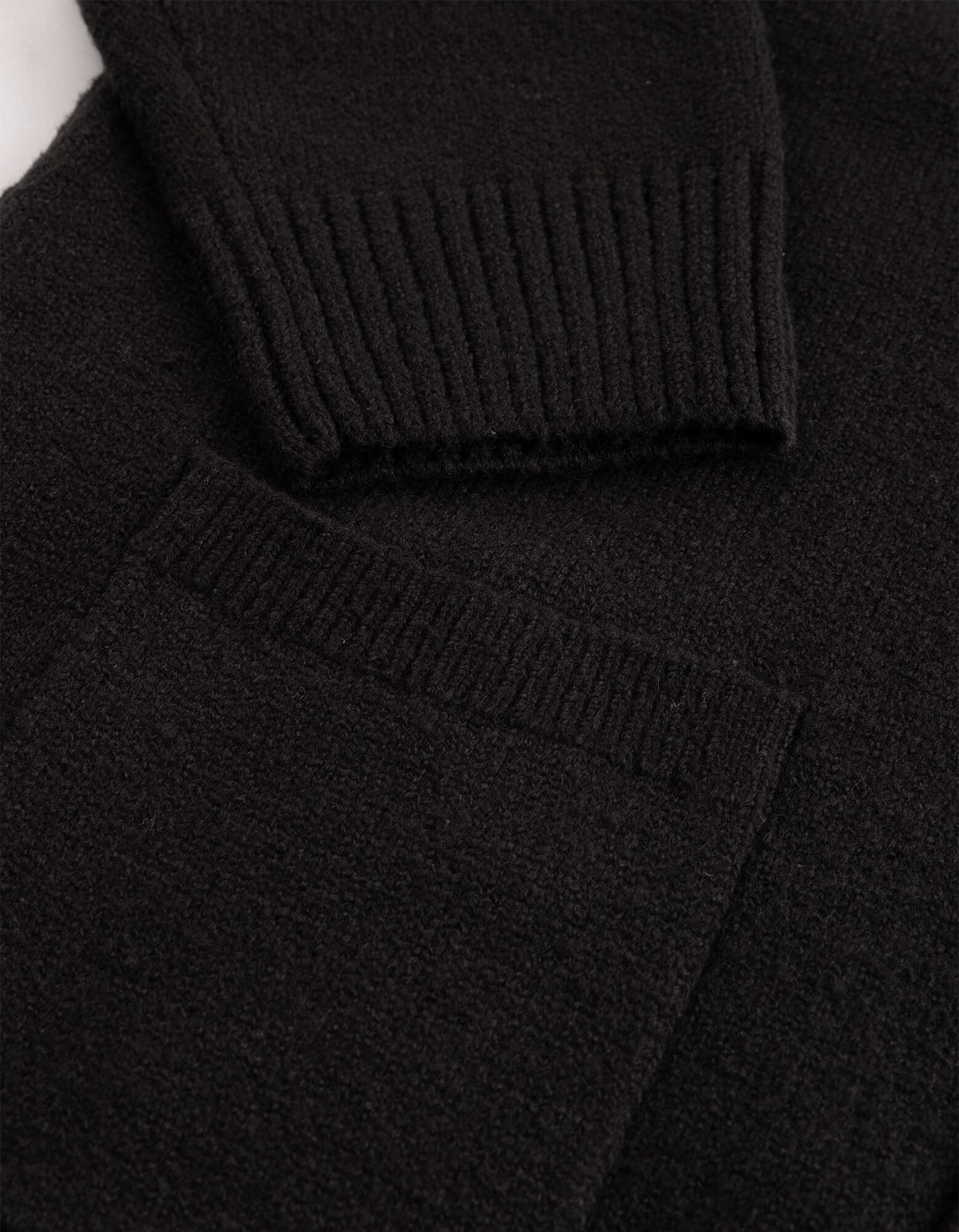 Cardigan - Knopfleiste - Schwarz
