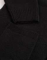 Cardigan - Knopfleiste - Schwarz
