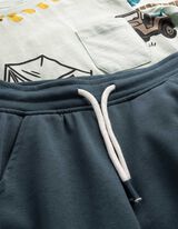 Ensemble T-shirt et short  - Imprim&eacute; all-over - bleu clair