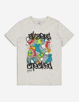 T-shirt - Stampa - grigio chiaro