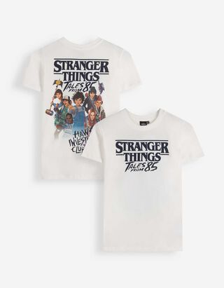 T-Shirt - Stranger Things - Off-White
