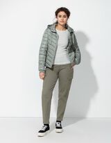 Pantaloni cargo - Amestec de bumbac - Verde inchis