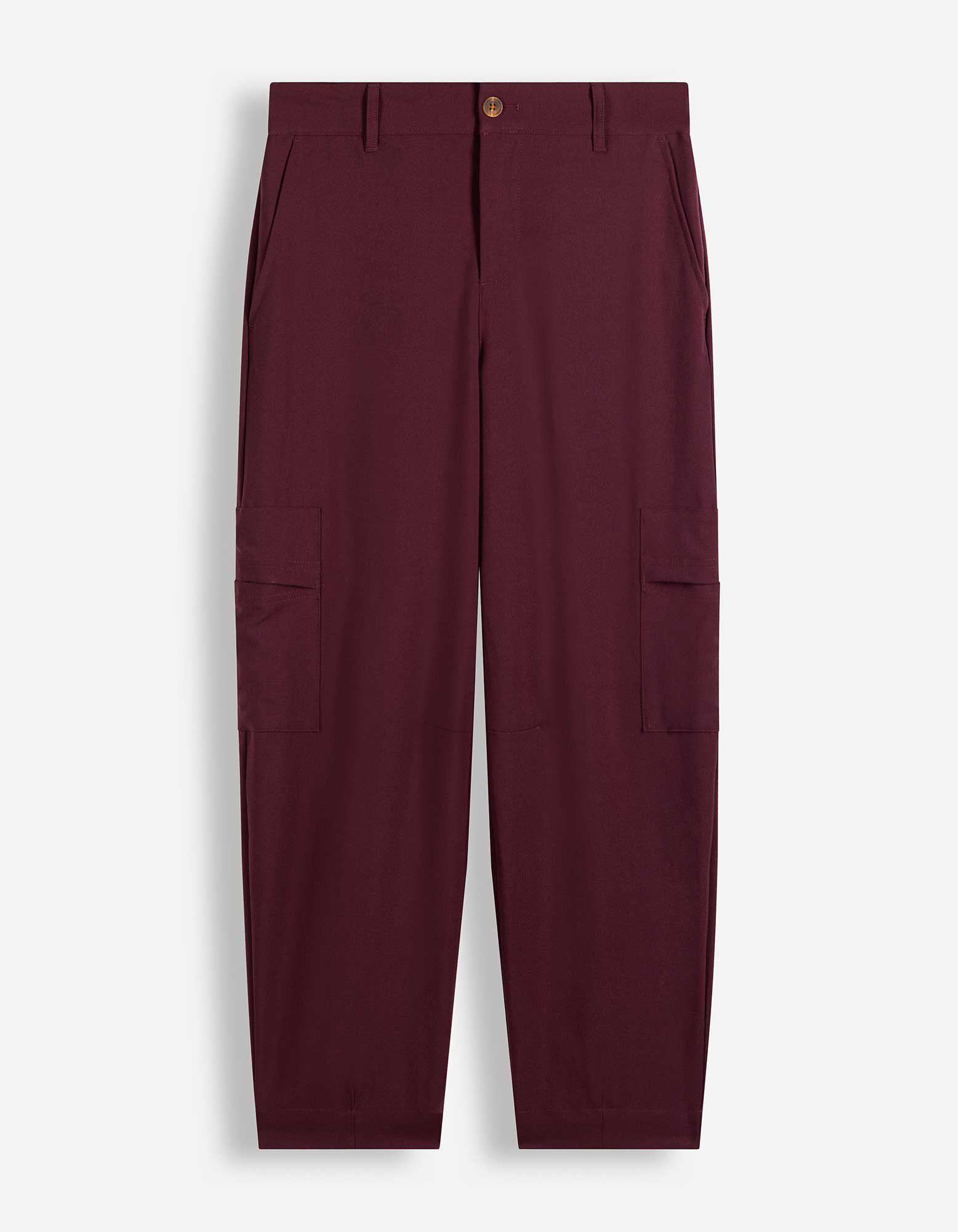 Cargohose - Pattentaschen - Lila